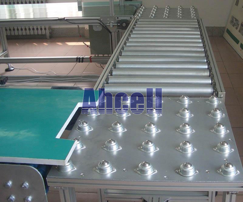 AHCELL Material Handling <a href=https://www.balltransfersystem.com/product.html target='_blank'>ball transfer unit</a>s Table For Production Assembly Line