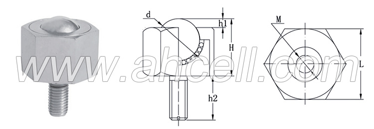 BCHL Misumi <a href=https://www.balltransfersystem.com/product.html target='_blank'>ball transfer unit</a> Ball Roller